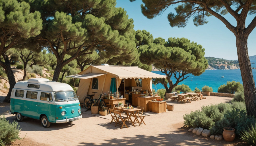 French riviera camping holiday: why holiday green is ideal
